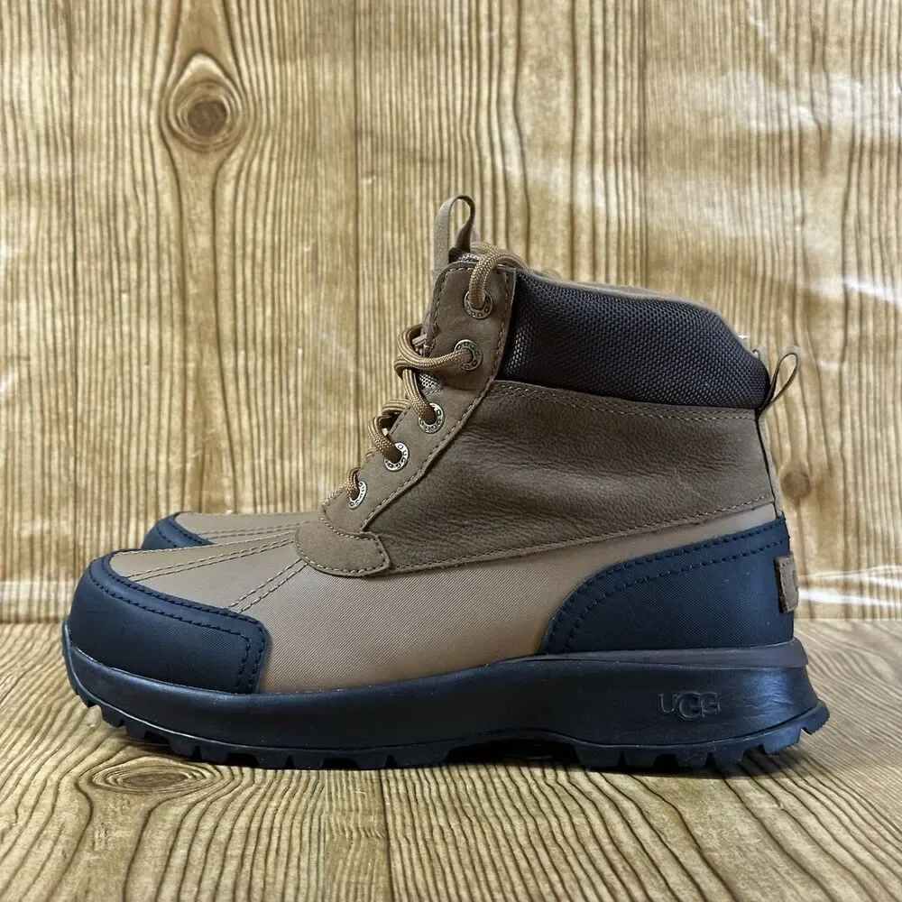 UGG Emmett Duck Boots Men’s Size 7 Waterproof Trail Shoes Chesnut‎ Brown 1115834